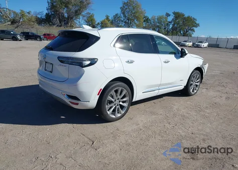 2022 Buick Envision Awd Avenir z USA, uszkodzony, nr VIN LRBFZSR42ND076366